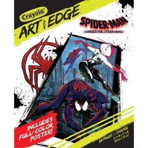 NEW Art with Edge Across the Spiderverse Coloring Pages